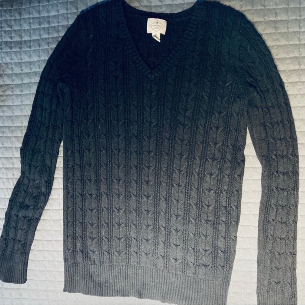 St. Johns Bay Black Sweater